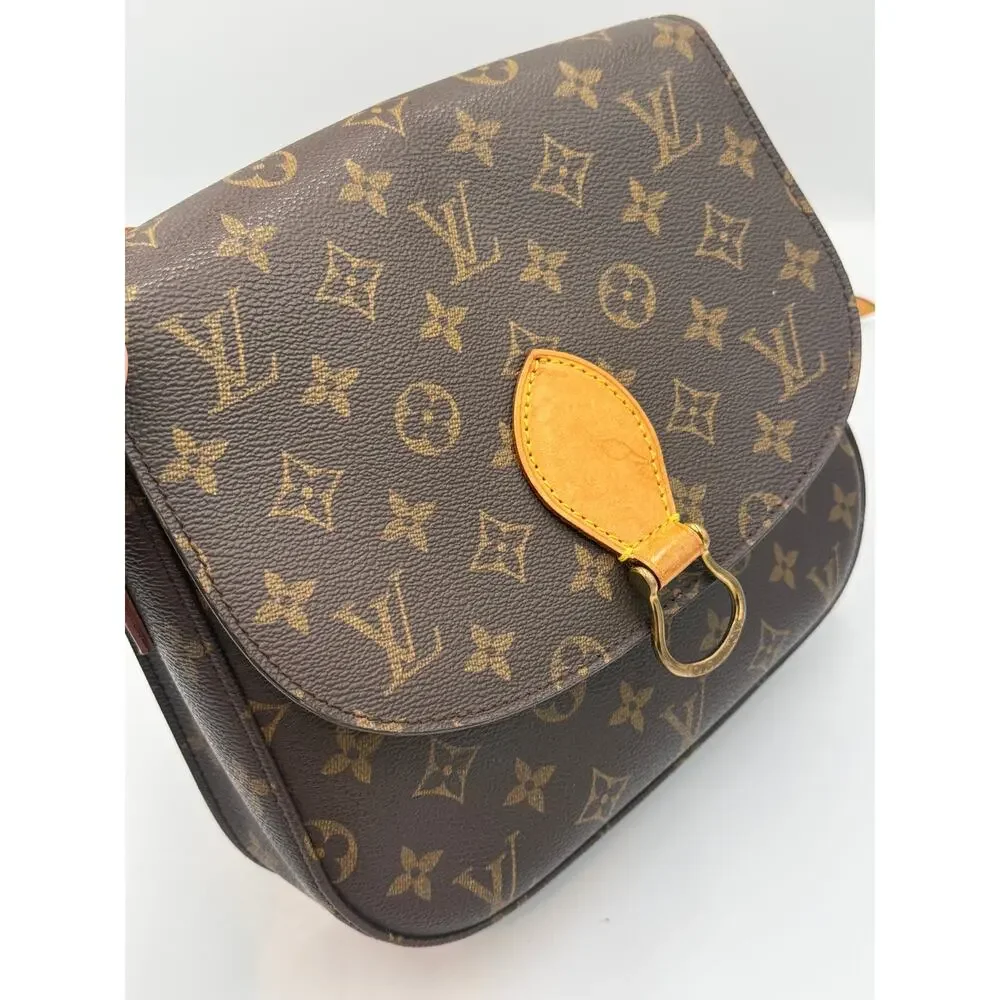 Louis Vuitton Saint Cloud GM Monogram Crossbody Bag Vintage TH0013 France
